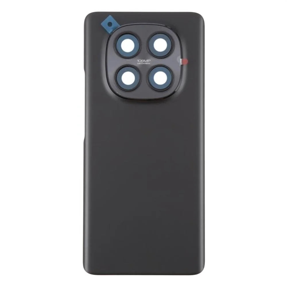 For Xiaomi Redmi Note 15 5G (Global) OEM Battery Housing with Camera Lens Cover - Purple - Black - 2