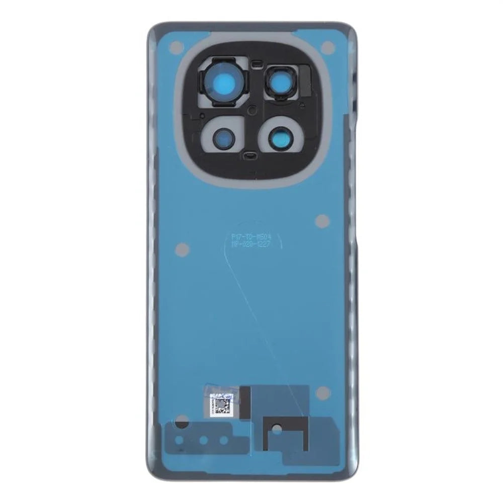 For Xiaomi Redmi Note 15 5G (Global) OEM Battery Housing with Camera Lens Cover - Purple - Black - 3