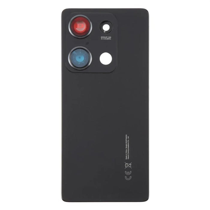 For Xiaomi Redmi Note 14S 4G OEM Battery Housing with Camera Lens Cover - Black - 2