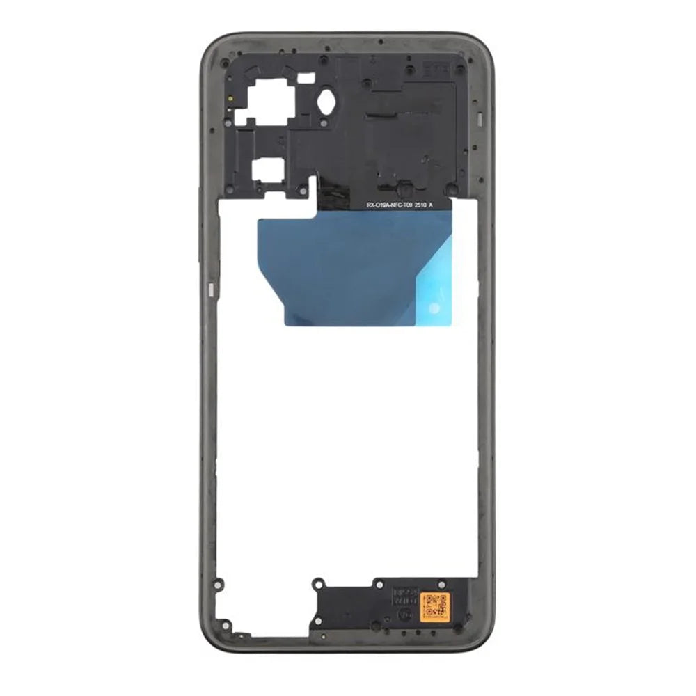 For Xiaomi Redmi 15 5G (Global) (169mm) Middle Plate Frame Mobile Phone Replacement Part (Without Logo) - Black - 2