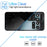 For Nothing Phone (3a) Lite 5G 25Pcs Anti-spy Screen Protector Silk Printing High Aluminium-silicon Glass Full Cover Anti-fingerprint Privacy Film - Black - 6