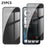 For Nothing Phone (3a) 25Pcs Anti-spy Screen Protector Silk Printing High Aluminium-silicon Glass Full Cover Anti-fingerprint Privacy Film - Black - 1