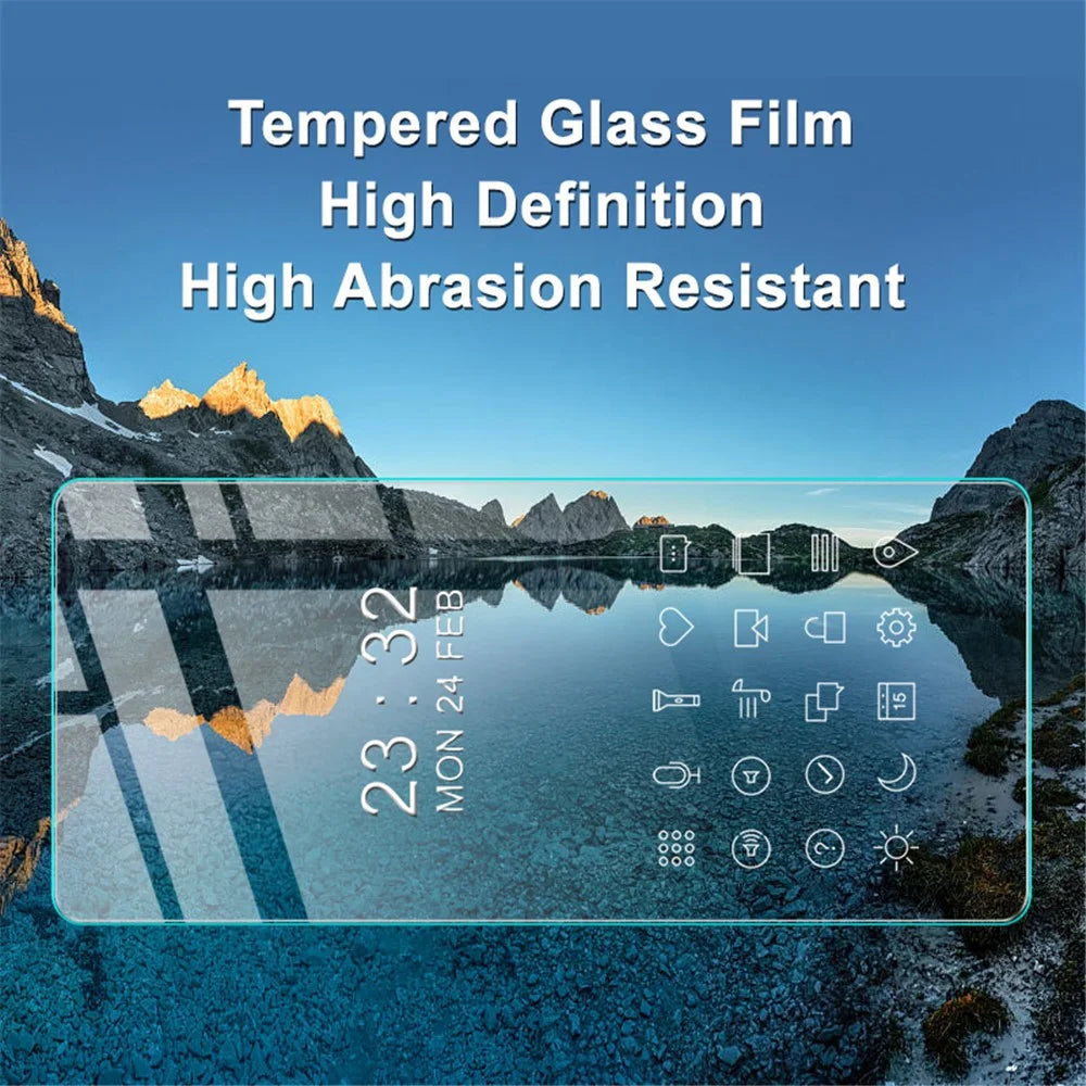 IMAK H Series for Samsung Galaxy A54 5G Anti-scratch Ultra Clear Tempered Glass Film Shatter-proof Screen Protector - 4