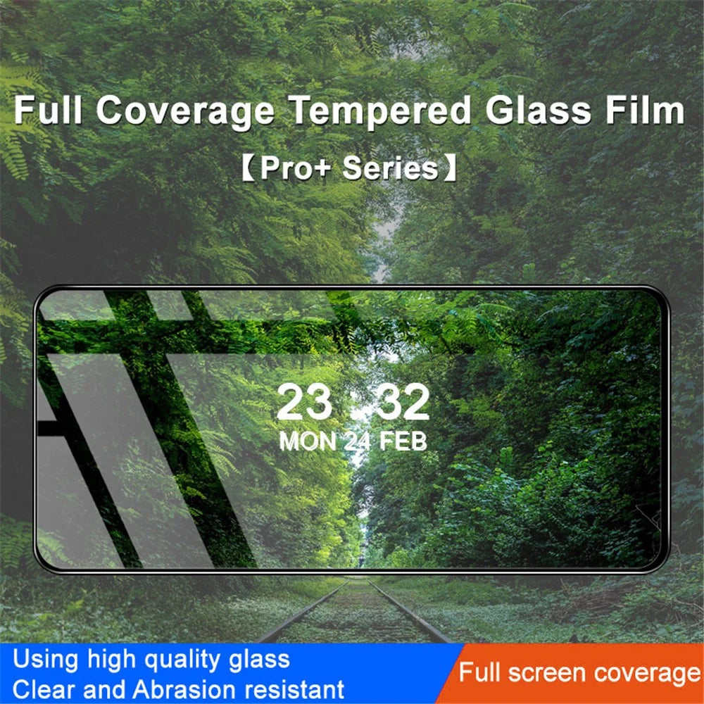 IMAK Pro+ Series for Realme 10 4G Anti-explosion HD Tempered Glass Film Anti-fingerprint Full Coverage Sensitive Touch Screen Protector - 2