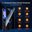 For Google Pixel 10 Pro 25Pcs Anti-spy Screen Protector Silk Printing High Aluminium-silicon Glass Full Cover Anti-fingerprint Privacy Film - Black - 2
