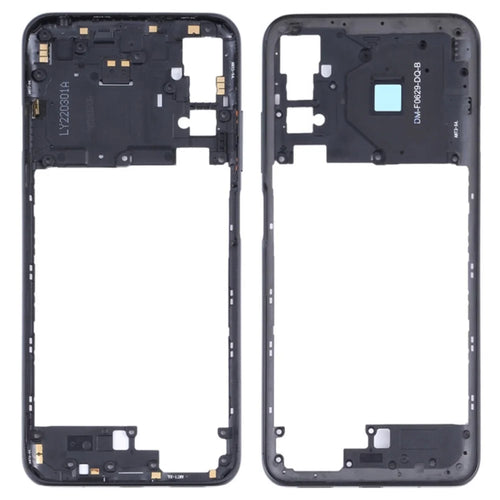 For Xiaomi Poco M3 Pro 5G OEM Middle Housing Plate Frame Replacement Part (without Logo) - Black - 1