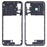 For Xiaomi Poco M3 Pro 5G OEM Middle Housing Plate Frame Replacement Part (without Logo) - Black - 1