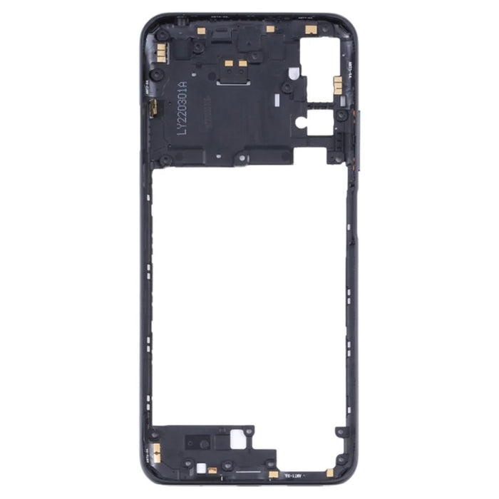 For Xiaomi Poco M3 Pro 5G OEM Middle Housing Plate Frame Replacement Part (without Logo) - Black - 2