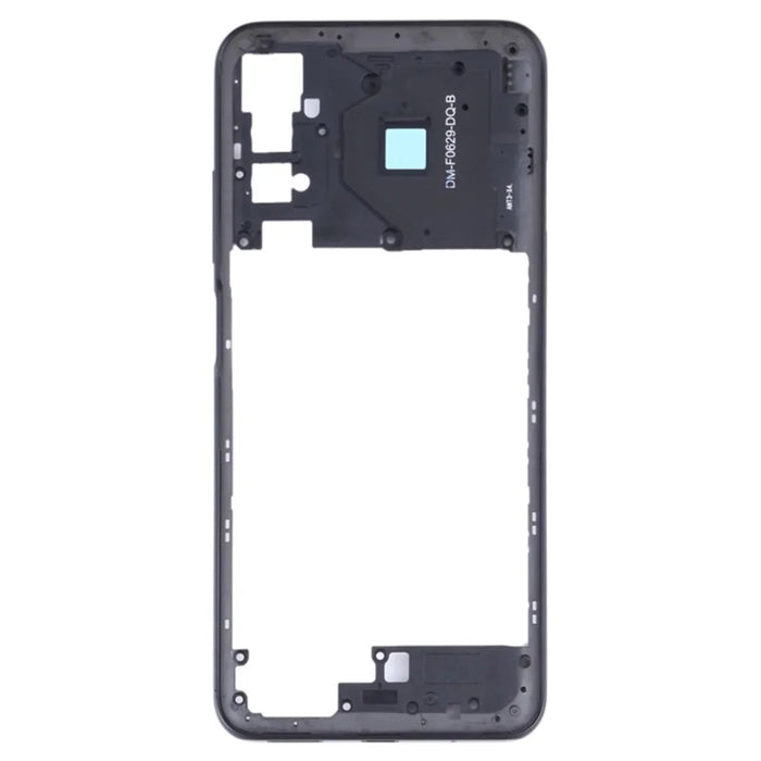 For Xiaomi Poco M3 Pro 5G OEM Middle Housing Plate Frame Replacement Part (without Logo) - Black - 3