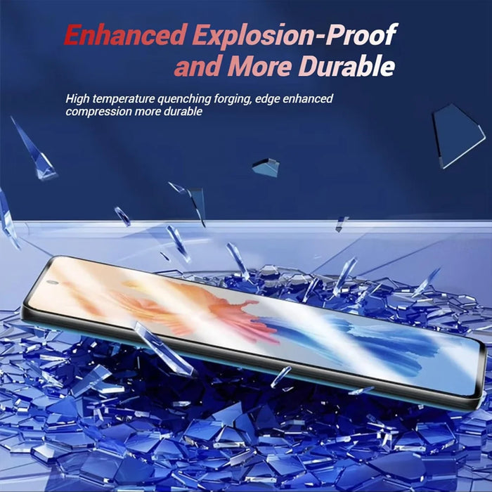 For Motorola Moto G Stylus (2026) 5G 25Pcs Anti-spy Screen Protector Silk Printing High Aluminium-silicon Glass Full Cover Anti-fingerprint Privacy Film - Black - 3