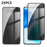 For Honor X8d 4G 25Pcs Anti-spy Screen Protector Silk Printing High Aluminium-silicon Glass Full Cover Anti-fingerprint Privacy Film - Black - 1