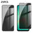For Samsung Galaxy A26 5G 25Pcs Anti-spy Screen Protector Silk Printing High Aluminium-silicon Glass Full Cover Anti-fingerprint Privacy Film - Black - 1