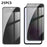 For Samsung Galaxy A35 5G 25Pcs Anti-spy Screen Protector Silk Printing High Aluminium-silicon Glass Full Cover Anti-fingerprint Privacy Film - Black - 1