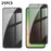 For Samsung Galaxy A56 5G 25Pcs Anti-spy Screen Protector Silk Printing High Aluminium-silicon Glass Full Cover Anti-fingerprint Privacy Film - Black - 1