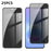 For Samsung Galaxy A57 5G 25Pcs Anti-spy Screen Protector Silk Printing High Aluminium-silicon Glass Full Cover Anti-fingerprint Privacy Film - Black - 1