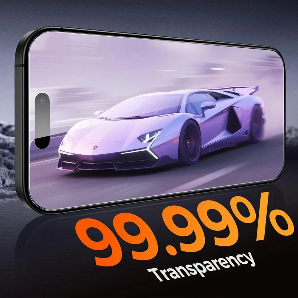 For iPhone 14 25Pcs Full Cover Screen Protector Silk Printing Ultra Clear High Aluminium-silicon Glass Film - Transparent - 7