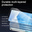 For Oppo Reno15 Pro Mini 5G 25Pcs Full Cover Screen Protector Silk Printing Ultra Clear High Aluminium-silicon Glass Film - Transparent - 4
