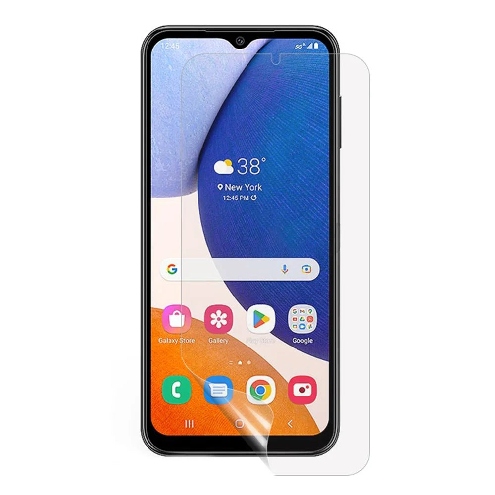 For Samsung Galaxy A34 5G Soft PET Screen Protector Anti-scratch Ultra Slim High Tranparency Protective Screen Film - 1