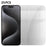 For iPhone 15 Pro Max 25Pcs Screen Protector Ultra Clear High Aluminium-silicon Glass Anti-fingerprint Film (Not Complete Covering) - Transparent - 1