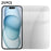 For iPhone 15 25Pcs Screen Protector Ultra Clear High Aluminium-silicon Glass Anti-fingerprint Film (Not Complete Covering) - Transparent - 1