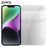 For iPhone 14 25Pcs Screen Protector Ultra Clear High Aluminium-silicon Glass Anti-fingerprint Film (Not Complete Covering) - Transparent - 1