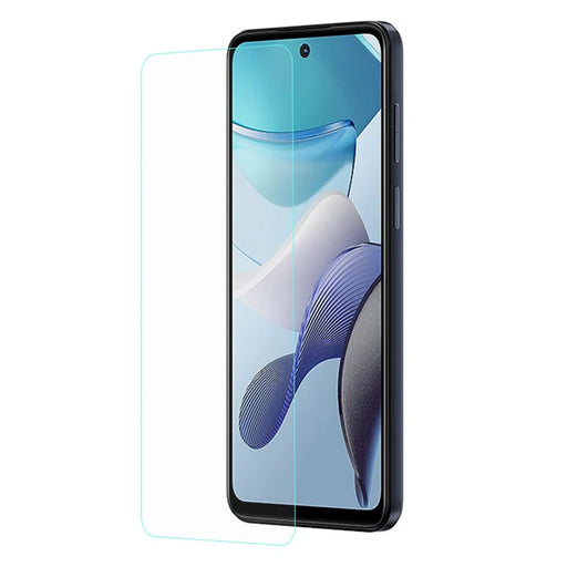 AMORUS For Motorola Moto G53 5G Anti-explosion Anti-fingerprint Screen Protector 2.5D Arc Edge High Aluminum-silicon Glass Film - 1