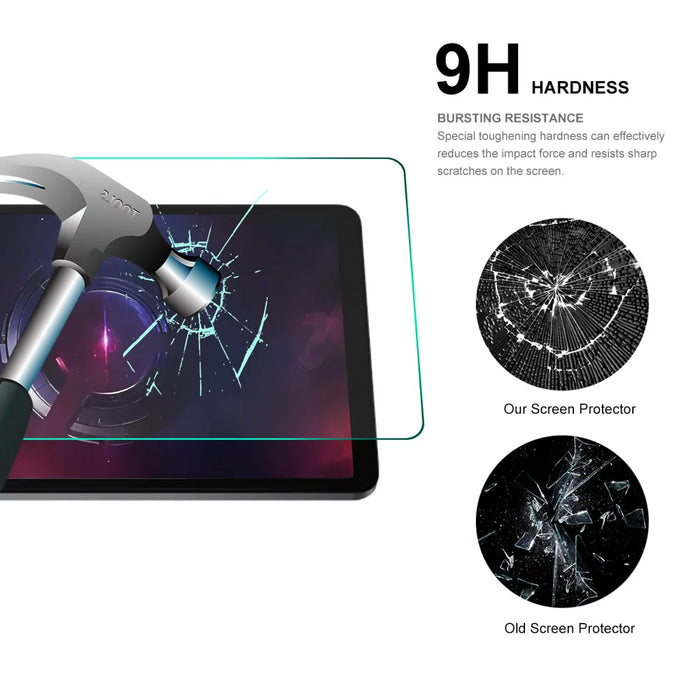 HAT PRINCE for Lenovo Legion Tab (2025) / Lenovo Legion Tab Gen 2 Full Screen Protector ENKAY  9H 2.5D 0.33mm HD High Aluminium-silicon Glass Film, Full Glue - Transparent - 4