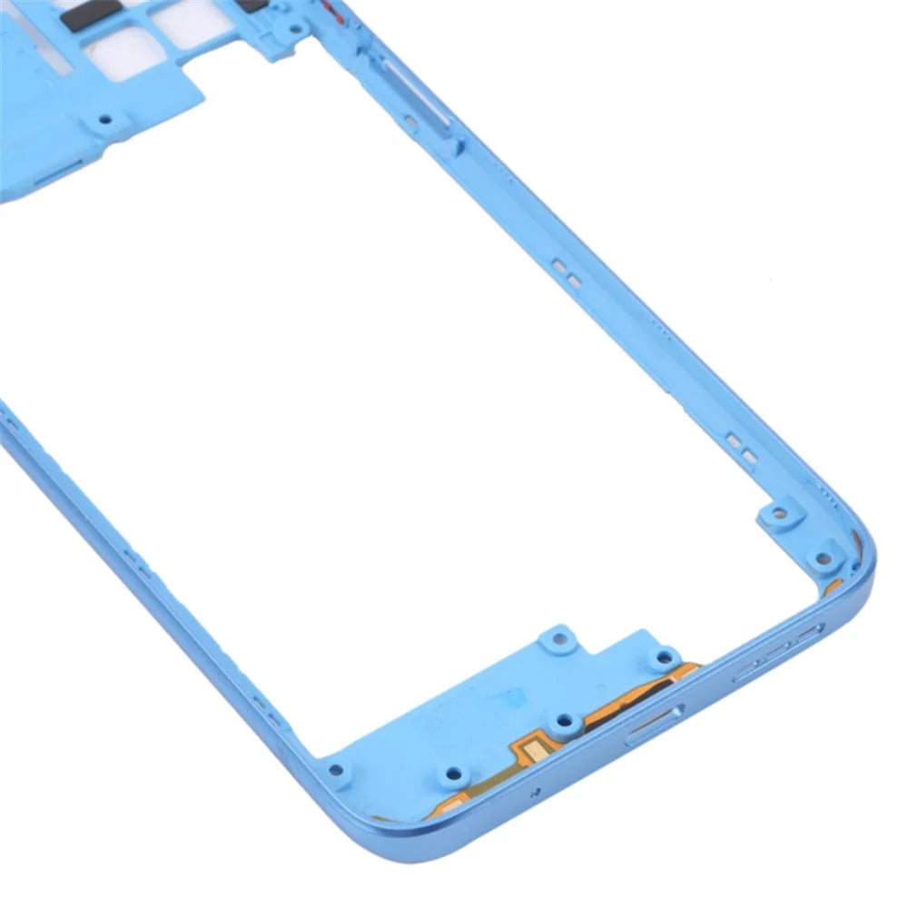 For Xiaomi Redmi 10 4G (2021) / Redmi 10 Prime / Redmi 10 2022 4G / Redmi Note 11 4G (MediaTek Helio G88) OEM Middle Housing Plate Frame Replacement Part (without Logo) - Blue - 4