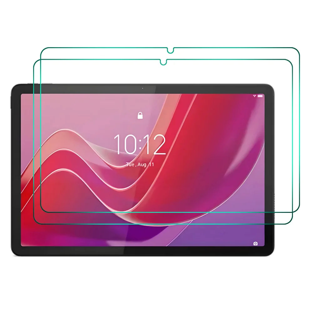 HAT PRINCE for Lenovo Xiaoxin Pad 11 2024 / Lenovo Tab M11 2Pcs Full Screen Protector ENKAY  9H 2.5D 0.33mm Full Glue High Aluminium-silicon Glass Film - Transparent - 1
