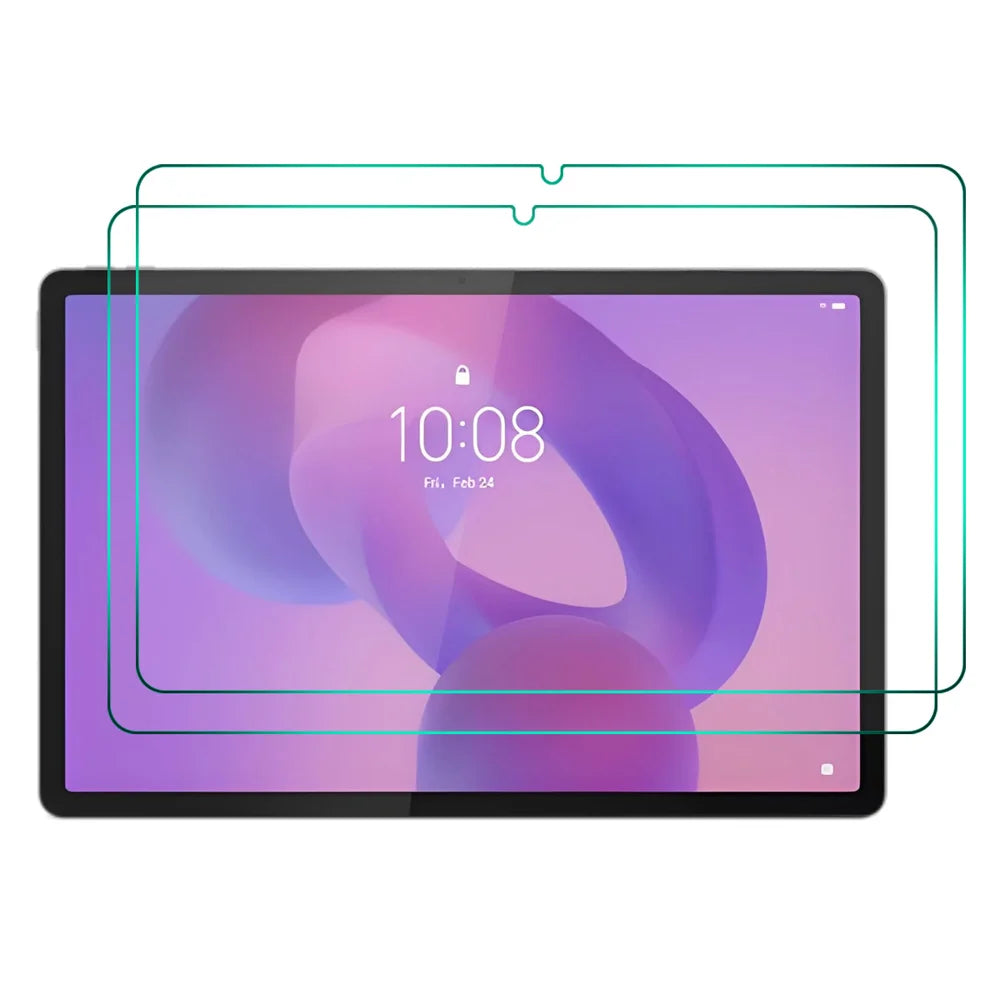 HAT PRINCE for Lenovo Idea Tab Pro Gen 2 2Pcs Full Screen Protector ENKAY  9H 2.5D 0.33mm Full Glue High Aluminium-silicon Glass Film - Transparent - 1