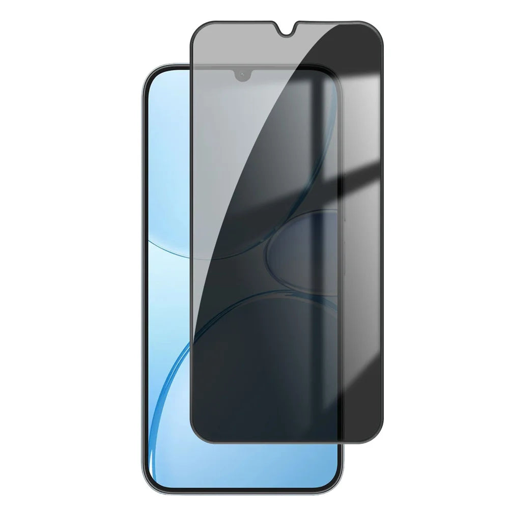For Realme Narzo 100 Lite 5G Anti Spy Privacy Full Screen Protector Black Edge High Aluminium-silicon Glass Film - As Shown - 1