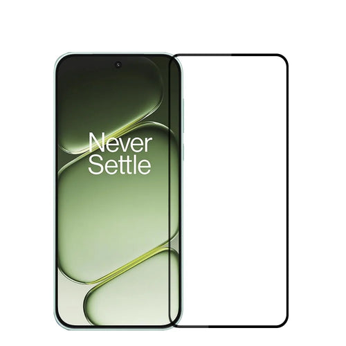MOFI Screen Protector for OnePlus Nord CE6 5G / Nord 6 5G / Turbo 6V 5G / Turbo 6 5G 9H Full Glue Full Coverage High Aluminum-Silicon Glass Film - Black - 1