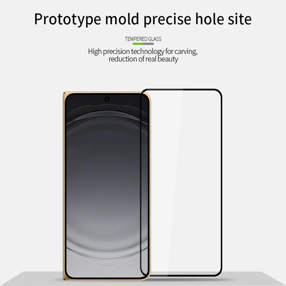MOFI for Oppo Find N6 5G Screen Protector 9H Full Glue Full Coverage High Aluminum-Silicon Glass Film - Black - 3