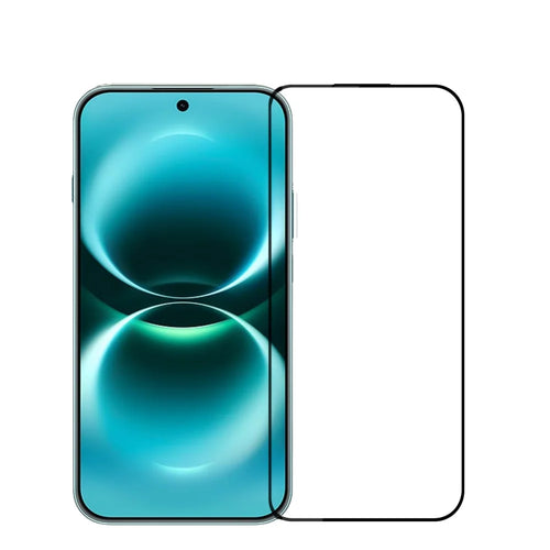 MOFI for Huawei Enjoy 90 Pro Max Screen Protector 9H Full Glue Full Coverage High Aluminum-Silicon Glass Film - Black - 1