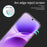 MOFI for vivo S50 5G Screen Protector  9H 3D Curved Full Glue Full Coverage Tempered Glass Film - Black - 2