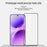 MOFI for vivo S50 5G Screen Protector  9H 3D Curved Full Glue Full Coverage Tempered Glass Film - Black - 3