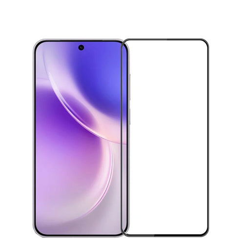 MOFI for vivo X300 FE 5G / vivo X300 5G Screen Protector  9H 3D Curved Full Glue Full Coverage Tempered Glass Film - Black - 1