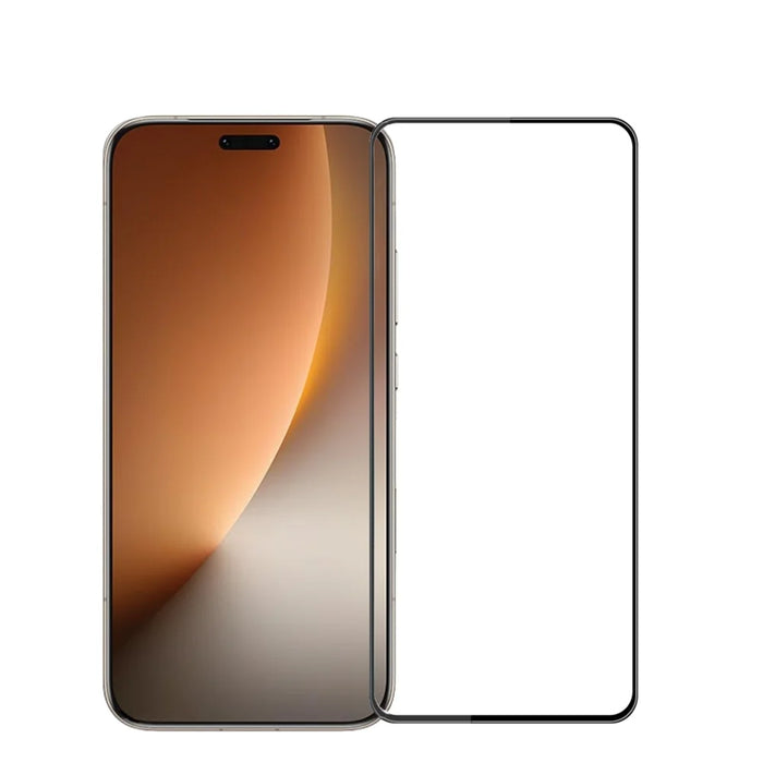 MOFI for Honor Magic8 Pro 5G Screen Protector  9H 3D Curved Full Glue Full Coverage Tempered Glass Film - Black - 1