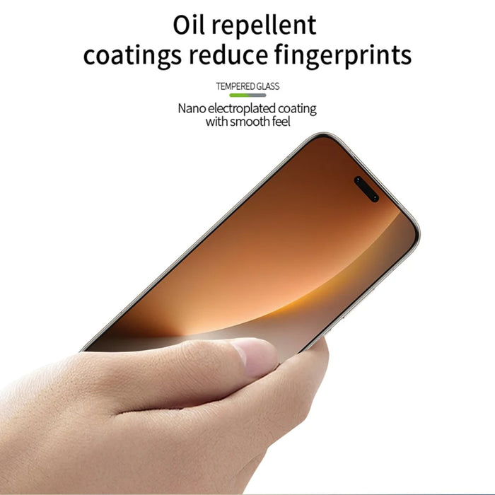 MOFI for Honor Magic8 Pro 5G Screen Protector  9H 3D Curved Full Glue Full Coverage Tempered Glass Film - Black - 4