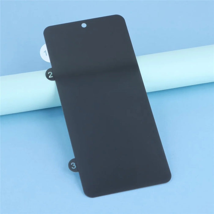 For Motorola Razr Fold 5G Screen Protector Anti-Spy TPU Matte Full Screen Protective Hydrogel Film - Black - 3