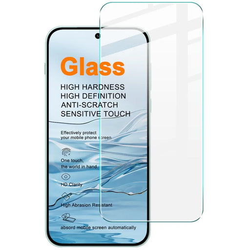 IMAK H Series For OnePlus Nord 6 5G  /  Turbo 6 5G Screen Protector Tempered Glass Film (Not Complete Coverage) (Fingerprint Unlock) - Transparent - 2