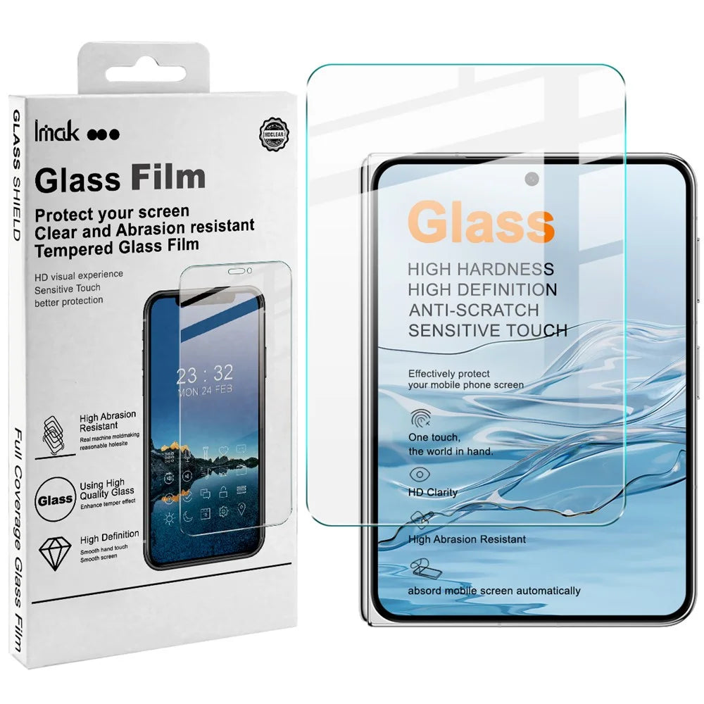 IMAK H Series For Huawei Pura X Max Tempered Glass Screen Protector Shatter-Proof Protection (Not Complete Coverage) - Transparent - 1