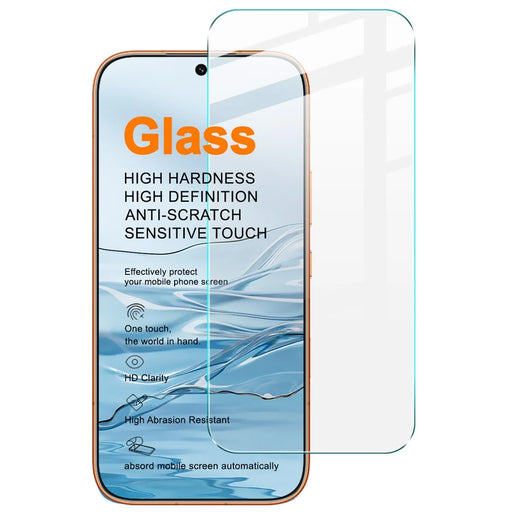 IMAK H Series For Honor 600 5G  /  600 Pro 5G Screen Protector Tempered Glass Film (Not Complete Coverage) (Fingerprint Unlock) - Transparent - 2