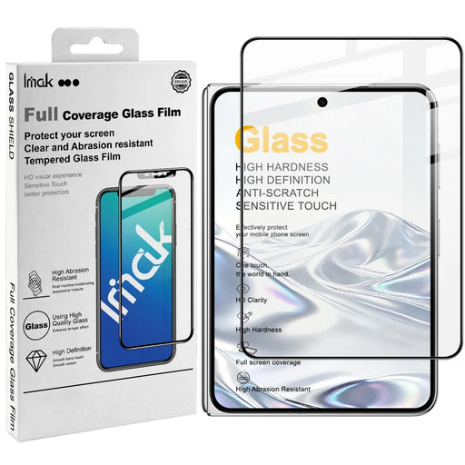 IMAK Pro+ Series For Huawei Pura X Max Tempered Glass Full Screen Protector Sensitive Touch Film - Transparent - 1