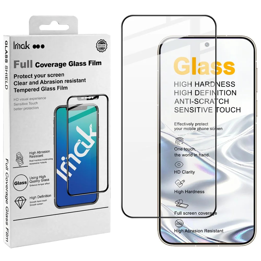 IMAK Pro+ Series For Huawei Pura 90s Pro Max 5G / Pura 90 Pro Max Tempered Glass Full Screen Protector Sensitive Touch Film - Transparent - 1