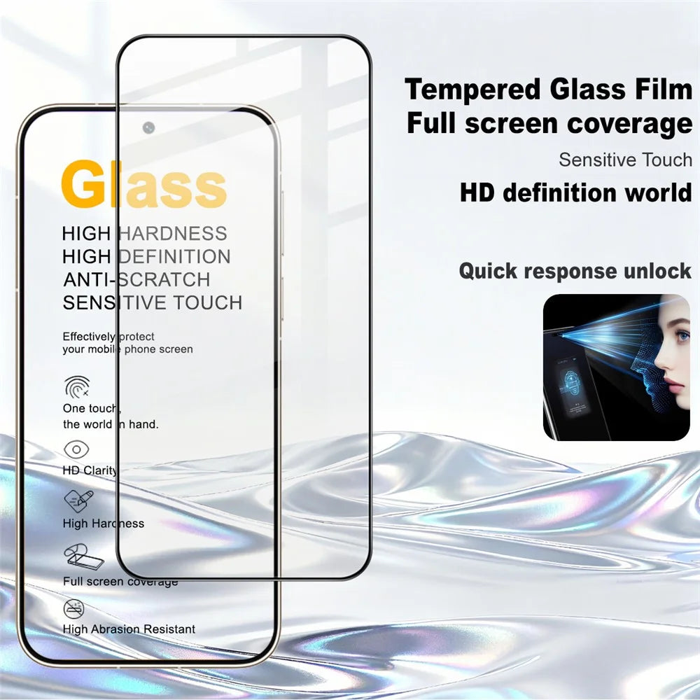 IMAK Pro+ Series For Huawei Pura 90s Pro Max 5G / Pura 90 Pro Max Tempered Glass Full Screen Protector Sensitive Touch Film - Transparent - 3