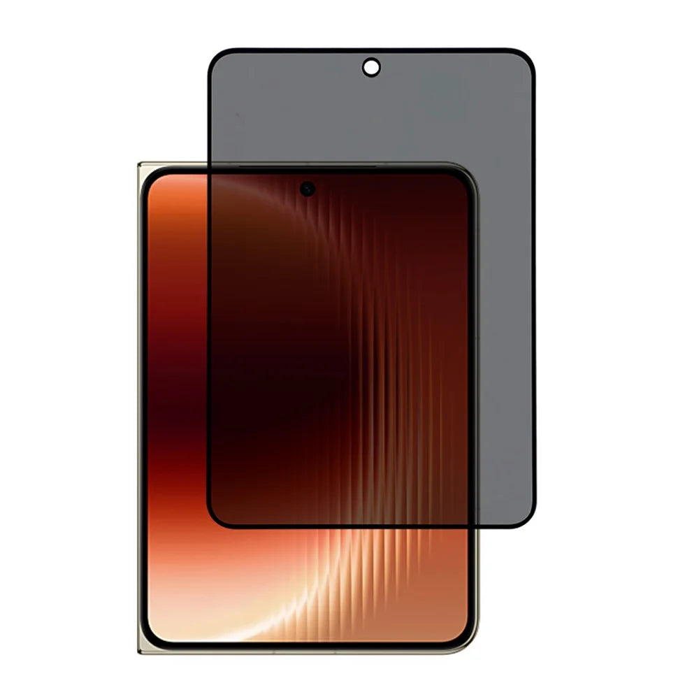For Huawei Pura X Max Anti-Peep Tempered Glass Full Covering Silk Printing Screen Protector - 1