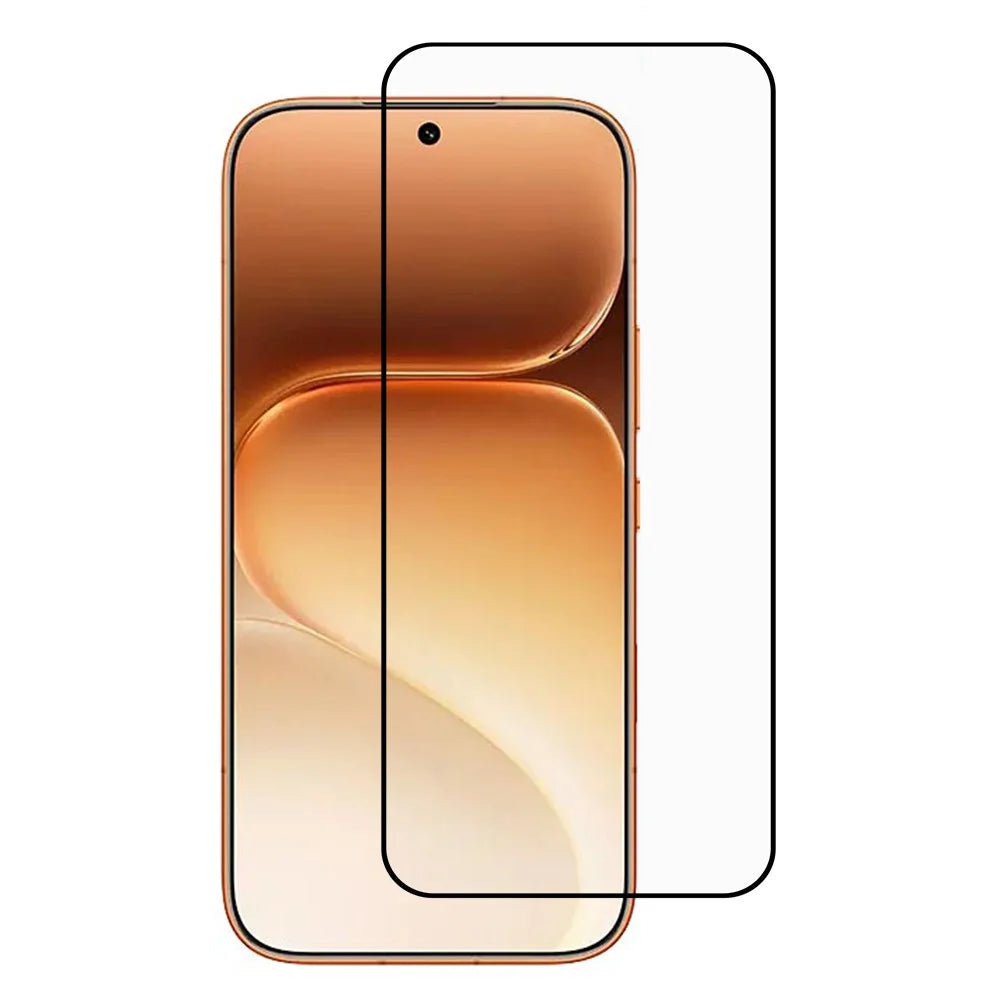 For Honor 600 Pro 5G / 600 5G Screen Protector Silk Printing Full Glue Full Coverage Tempered Glass Screen Film - 1