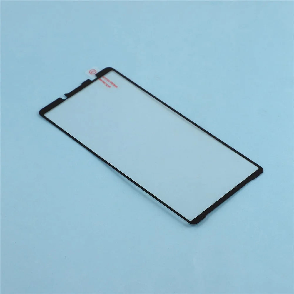 For Sony Xperia 1 VIII Screen Protector Silk Printing Full Glue Full Coverage Tempered Glass Screen Film - 4