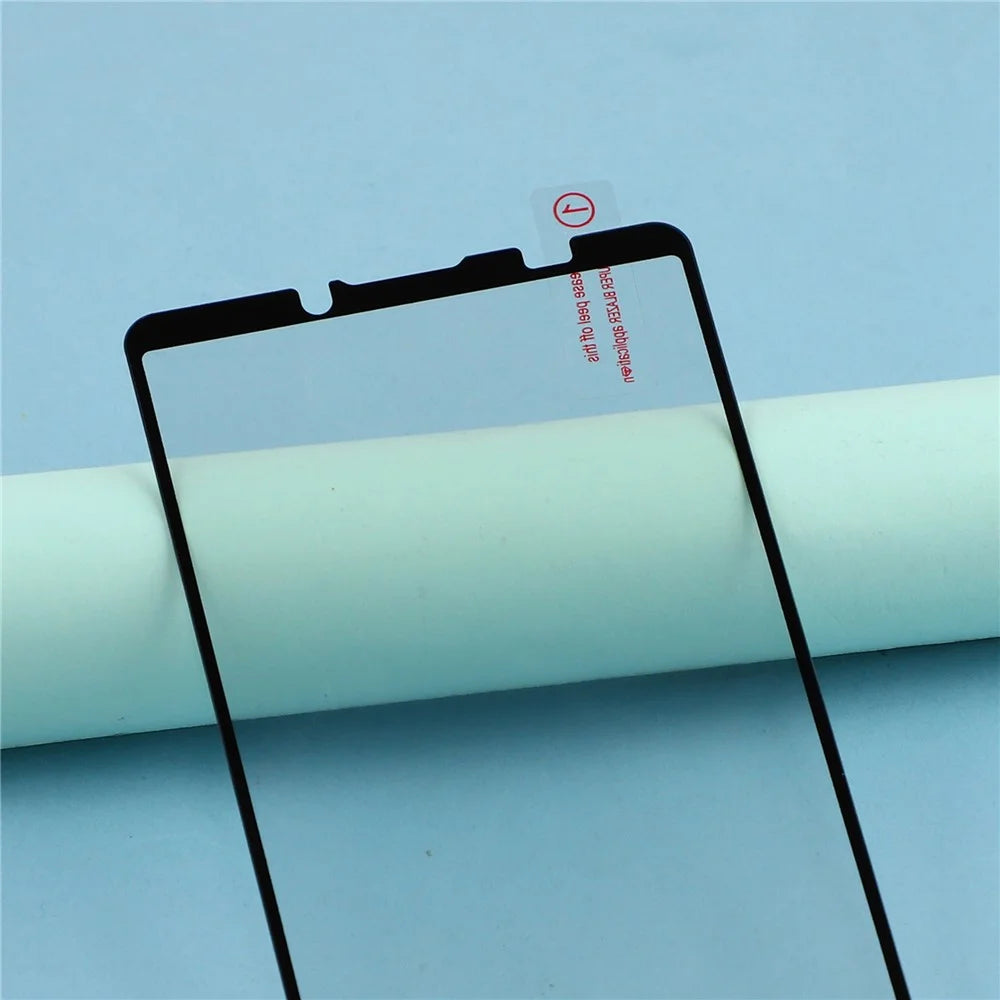 For Sony Xperia 1 VIII Screen Protector Silk Printing Full Glue Full Coverage Tempered Glass Screen Film - 5